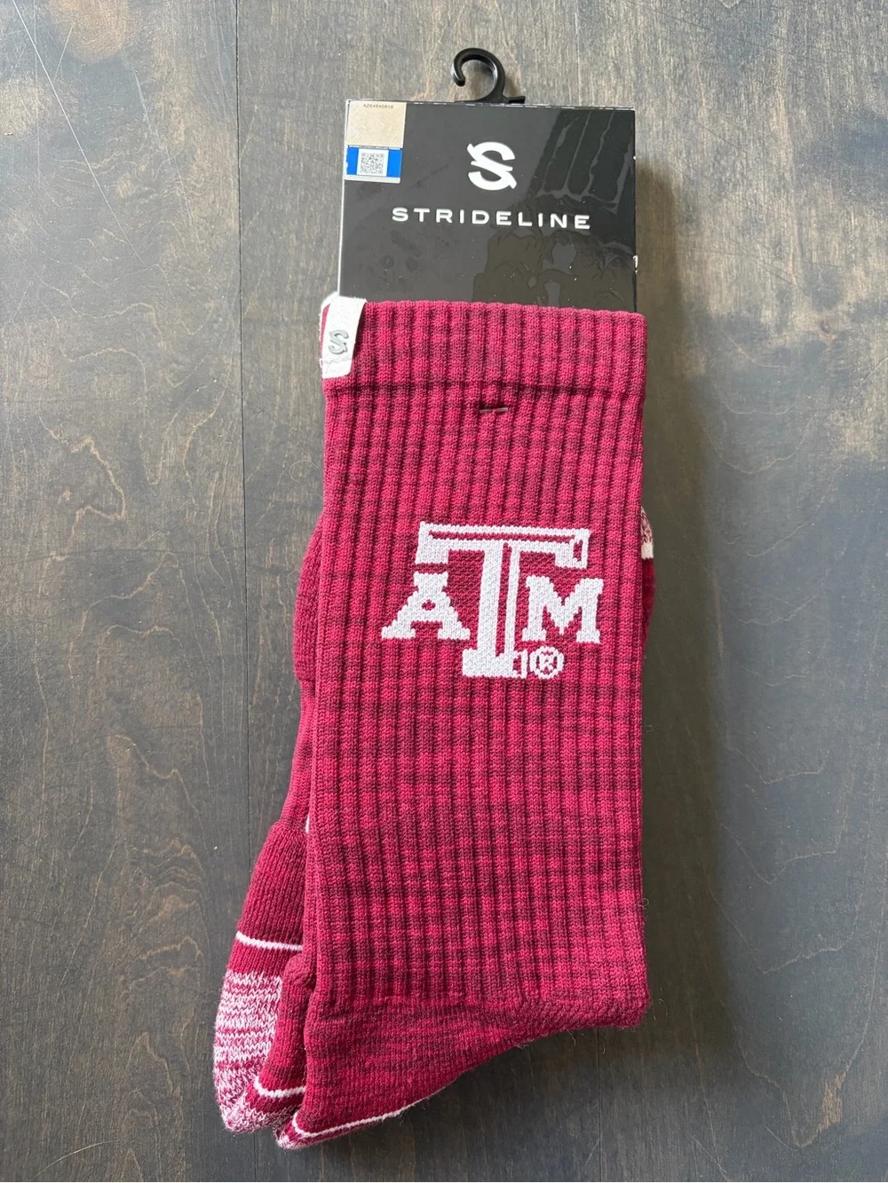 NWT Texas A&M Maroon Crew Socks